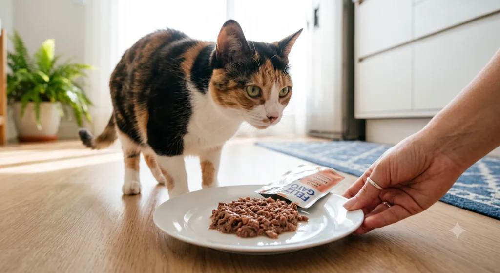 A hidratação aliada à nutrição correta ajuda a controlar o quadro de ureia alta em gatos.