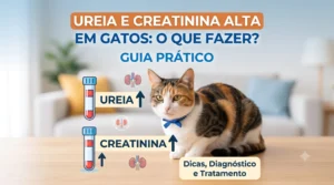 Ureia e Creatinina Alta em Gatos: O Que Fazer? Guia Prático