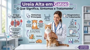 Ureia Alta em Gatos: O Que Significa, Sintomas e Tratamento