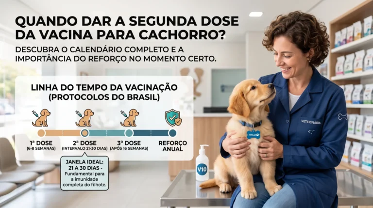 Quando Dar a Segunda Dose da Vacina para Cachorro