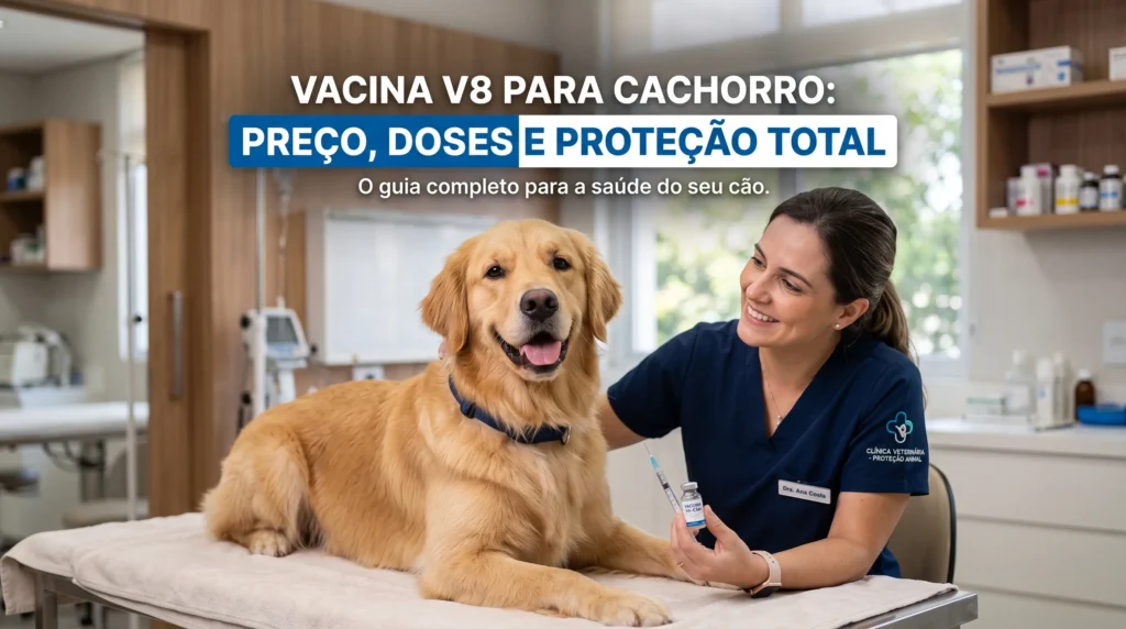 Vacina V8 para cachorro Preço, Doses e Proteção Total