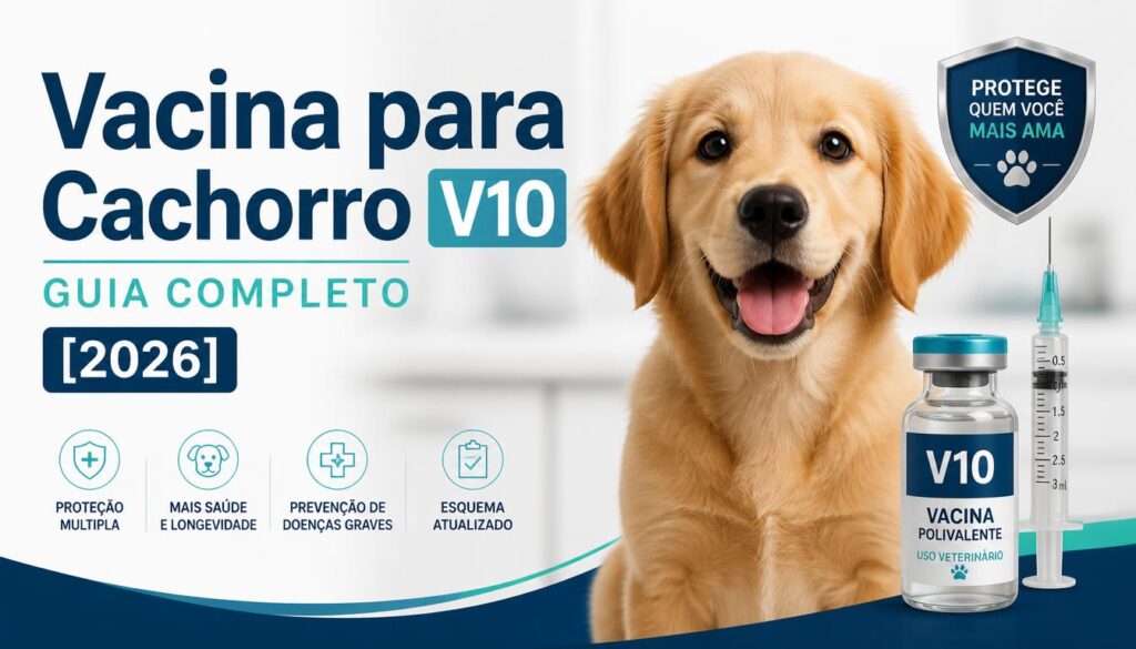 Vacina para Cachorro V10 Guia Completo [2026]