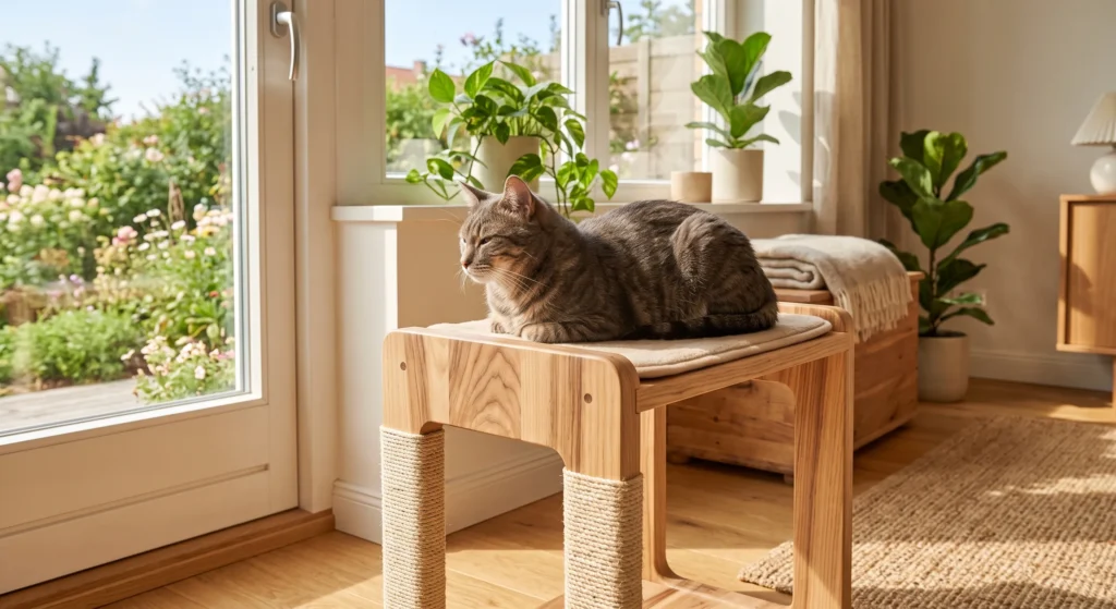A combinação entre ração balanceada e sachês diários garante um felino castrado no peso ideal e livre de problemas de saúde.