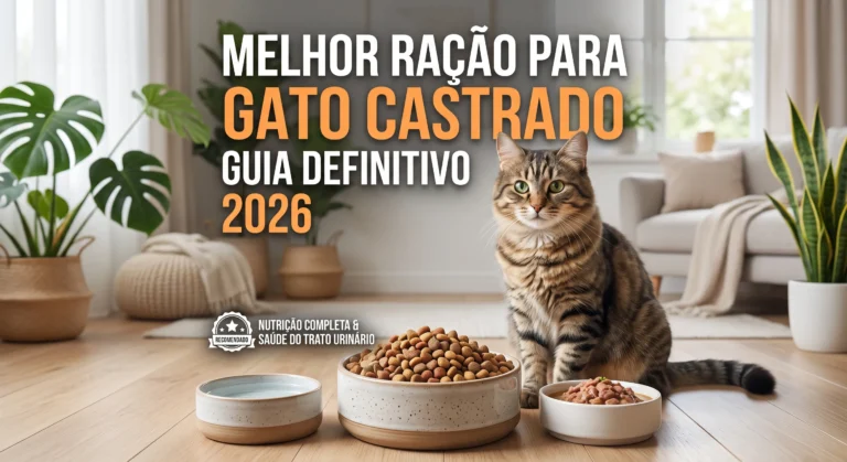 Melhor Ração para Gato Castrado: Guia Definitivo 2026